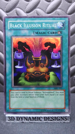 | Yugioh Black Illusion Ritual MRL-051 Super Rare Magic Ruler HP 🔥 | - Image 1