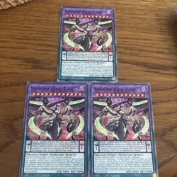 Yugioh Supreme King Z-Arc LED6-EN054 Common NM x3 Play Set - Image 1