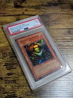 Yugioh Sanga of the Thunder MRD-025 PSA 7 NM Super Rare - Image 2