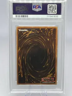 2002 YU-GI-OH! LOB #124 EXODIA THE FORBIDDEN ONE PSA 9 - Image 2