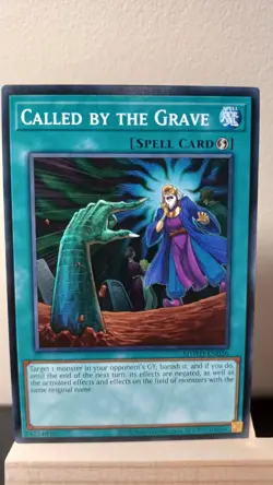 Called By The Grave 1st Ed Misprint [NM] - Yu-Gi-Oh! SDWD [Common] - Image 1
