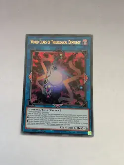 Yugioh World Gears Of Theurlogical Demiurgy DANE-EN048 Ultra Rare 1st Ed NM - Image 1