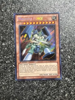 Yugioh Machina Force LCYW-EN171 Secret Rare 1st Ed NM - Image 1