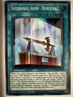Yugioh! "Infernoble Arms - Durendal" - MP21-EN136 - Super Rare - 1st Edition Nea - Image 1