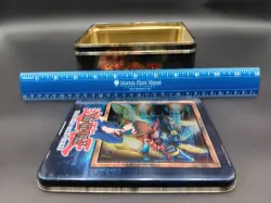 EMPTY METAL TIN Kazuki Takahashi 1996 Yu-Gi-Oh! Trading Card Game Seto Kaiba Lid - Image 5