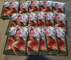 Traptrix Rafflesia Card Sleeves 15 COUNT JPN Size - Amanda LaPalme / Mana Moon - Image 1