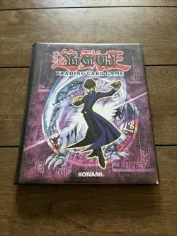 1996 Yu-Gi-Oh KONAMI Kazuki Takahashi Trading Card 14 Page Portfolio/Binder - Image 1