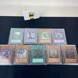 Yu-Gi-Oh! Ultimate Rare Lot x9 Relief Cards Vintage Japanese Set M. Special - Image 1