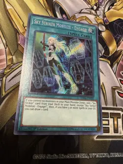 Yu-Gi-Oh! TCG Sky Striker Mobilize - Engage! - DASA-EN030 Secret Rare 1st Ed NM - Image 1