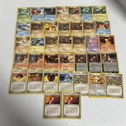 Pokemon TCG: Vintage Ex Team Magma Vs Team Aqua Non Holo Lot - 37 Card Lot - Image 1