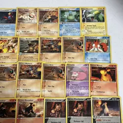 Pokemon TCG: Vintage Ex Team Magma Vs Team Aqua Non Holo Lot - 37 Card Lot - Image 3