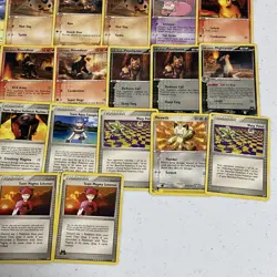 Pokemon TCG: Vintage Ex Team Magma Vs Team Aqua Non Holo Lot - 37 Card Lot - Image 4