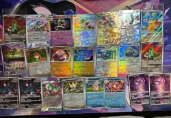 Pokemon Lot Of 22 Cards PokeBall Holos, Ex, And Sealed ETB Promos - Image 1