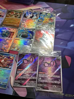 Pokemon Lot Of 22 Cards PokeBall Holos, Ex, And Sealed ETB Promos - Image 2