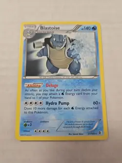 Blastoise 31/149 Non Holo Rare Boundaries Crossed Pokemon Card - Image 1
