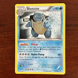 Blastoise 31/149 Non Holo Rare Boundaries Crossed Pokemon Card - Image 1