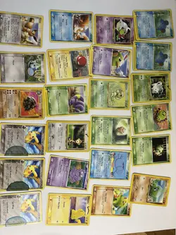 Huge Collection Bulk Lot of 100+ Pokemon Cards Mixed WOTC-XY Vintage HP-DAMAGED - Image 2