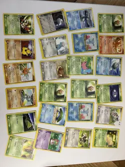 Huge Collection Bulk Lot of 100+ Pokemon Cards Mixed WOTC-XY Vintage HP-DAMAGED - Image 4