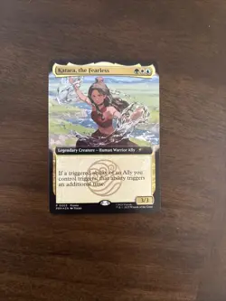 SDCC 2025 Magic The Gathering X Avatar Katara The Fearless Promo Card Exclusive - Image 1