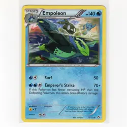 Pokemon TCG Empoleon 35/113 BW Legendary Treasures Regular Rare Card EN-LP 2013 - Image 1