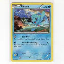 Pokemon TCG Phione 36/113 BW Legendary Treasures Regular Rare Card EN-LP 2013 - Image 1