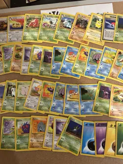 44 Mixed Vintage (Jungle Fossil) Pokemon Card Lot Vintage WOTC - Image 4