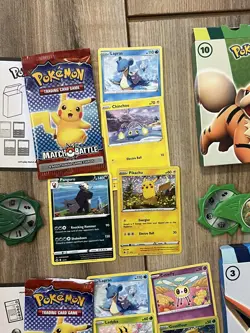 Lot Of 4 2022 Pokemon Match Battle McDonald's Promo Booster Card Box 1 3 8 10 - Image 3
