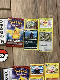 Lot Of 4 2022 Pokemon Match Battle McDonald's Promo Booster Card Box 1 3 8 10 - Image 5