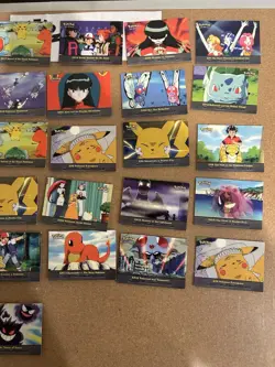 31 Tv Animation Edition Topps Pokemon Card Lot Vintage WOTC - Image 4