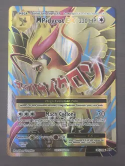 Pokemon XY Evolutions 2016 M Pidgeot EX Full Art Holo Ultra Rare Card 105/108 - Image 1