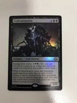 Crabomination Foil MTG Magic the Gathering Card NM Near Mint MH3 - Image 1