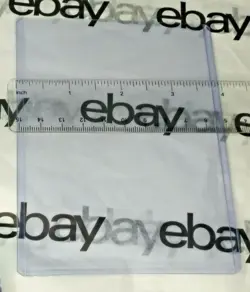 1-LARGE Ultra Pro Hard Plastic TopLoader Protector Holder for Vaccine Card Proof - Image 3