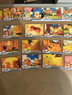 22 Pikachu Vacations Topps Pokemon Card Lot Vintage WOTC - Image 3