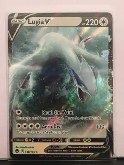 Lugia V 138/195 Near Mint Condition Card Pokemon TCG! Read The Description! - Image 1