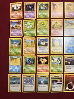 Pokemon BASE Set 53- Card UNCOMMON/COMMON Non-Holo Lot - Image 2