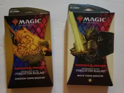Magic the Gathering Dungeons & Dragons Forgotten Realms Cards - 2 Packs NEW - Image 3