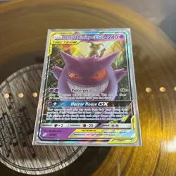 Gengar & Mimikyu GX Tag Team Pokemon Card 240 HP - Image 3