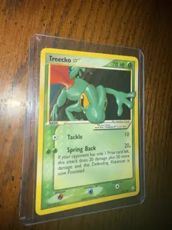 RARE AUTHENTIC GOLD STAR TREECKO POKEMON CARD (GREAT CONDITION, NOT YET GRADED) - Image 2