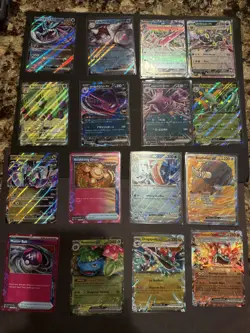 Pokemon TCG 16 Card Mixed Lot #11 Full Art Pokeball Ex - Image 1