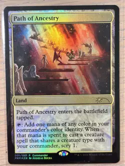 Path of Ancestry -Foil Near Mint English MTG Promos: Magicfest Cards 🔥 - Image 1
