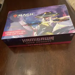 Magic the Gathering Kamigawa Neon Dynasty Set Booster Box Factory Sealed - Image 1