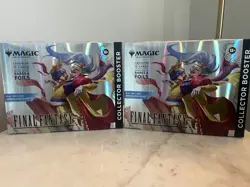 Magic The Gathering Final Fantasy Collector Omega Trading Cards (IN HAND) x2 - Image 1