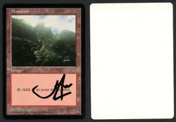 ***Mountain Artist Proof Signed*** MTG Mirage John Avon Kid Icarus - Image 1