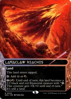 Lavaclaw Reaches (Borderless) Edge of Eternities Magic: The Gathering - Image 1