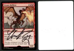 ***Utvara Hellkite Artist Proof Signed*** MTG Commander Mark Zug Kid Icarus - Image 1