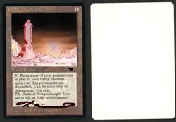 ***Obelisk of Undoing Artist Proof Signed*** MTG Antiquities Tom Wanerstrand - Image 1