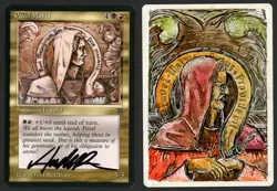 ***Pavel Maliki Altered Artist Proof Signed*** MTG Legends Andi Rusu Kid Icarus - Image 1