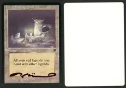 ***Mountain Stronghold Artist Proof Signed*** MTG Legends Tom Wanerstrand - Image 1