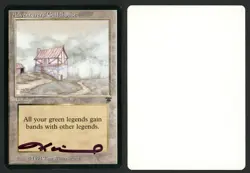 ***Adventurers' Guildhouse Artist Proof Signed** MTG Legends Tom Wanerstrand - Image 1