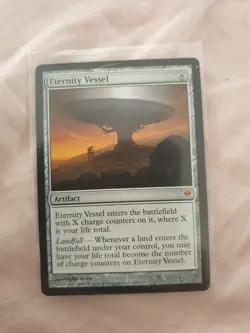 MTG Eternity Vessel LP Mythic Zendikar - Free Postage - Image 1